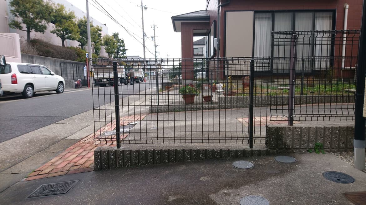 フェンス修理なら名古屋市昭和区のエクステリアの窓口名古屋市昭和区